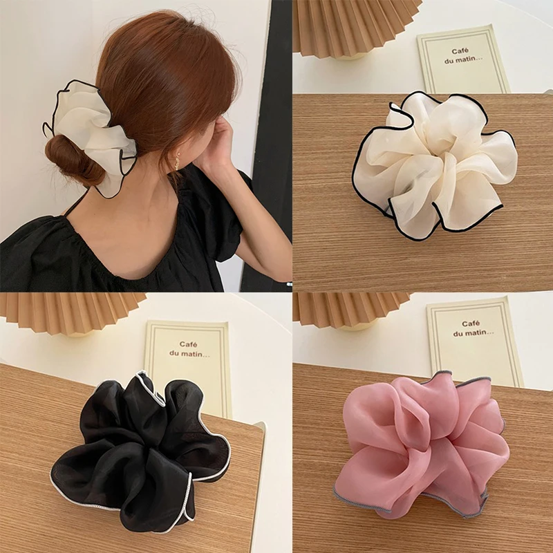 Oversized Scrunchies Elegant Hair Ties Hair Band Women Girl Ponytail Holder Fashion Hair Ropes Headband Styling Hair Accessories
Oversized Scrunchies Elegant Hair Ties Hair Band Women Girl Ponytail Holder Fashion Hair Ropes Headband Styling Hair Accessories