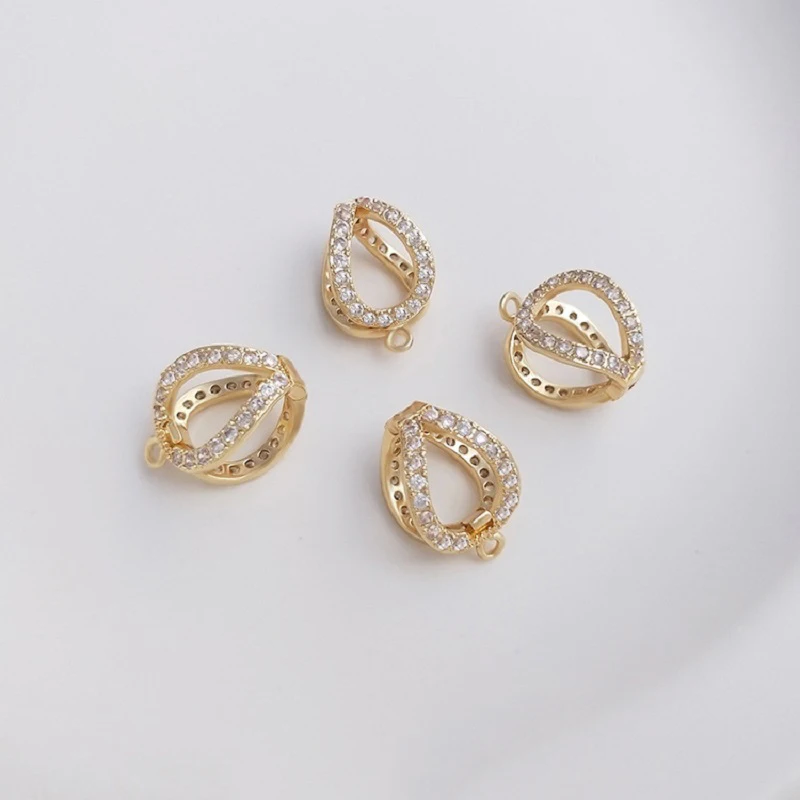 1pcs Pearl Necklace Diagonal Buckle Gold Zircon Pendant Buckle Diy Sweater Chain Necklace Bracelet Making Supplies Accessories
1pcs Pearl Necklace Diagonal Buckle Gold Zircon Pendant Buckle Diy Sweater Chain Necklace Bracelet Making Supplies Accessories