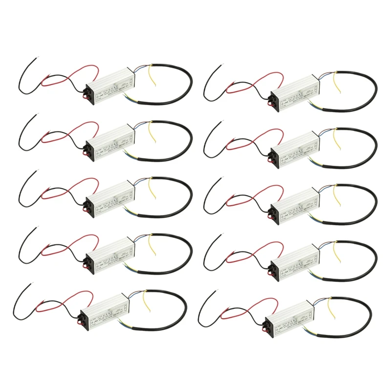 10X Transformer Driver LED Lamp Transformers 50W Waterproof DC25-40V 1500MA
10X Transformer Driver LED Lamp Transformers 50W Waterproof DC25-40V 1500MA