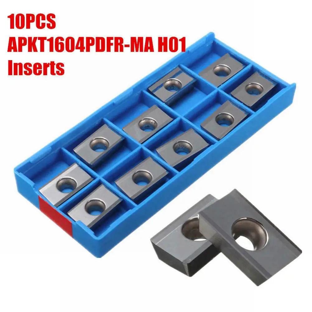 10pcs APKT1604PDFR-MA H01 Aluminum Finish Milling Carbide Inserts 16x10mm 5mm Thickness For Semi-finishing Toolholding Tool
10pcs APKT1604PDFR-MA H01 Aluminum Finish Milling Carbide Inserts 16x10mm 5mm Thickness For Semi-finishing Toolholding Tool