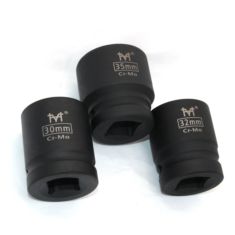3/4" Inch CR-MO Impact Socket Heavy Duty 17mm 18mm 19mm 21mm 22mm 24mm 27mm 30mm 35mm 38mm 41mm 46mm Hex Black Air Sockets
3/4" Inch CR-MO Impact Socket Heavy Duty 17mm 18mm 19mm 21mm 22mm 24mm 27mm 30mm 35mm 38mm 41mm 46mm Hex Black Air Sockets