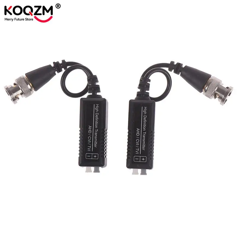 2pcs CCTV Video Balun CCTV Accessories Passive Transceivers 300M Distance UTP Balun BNC Cable CAT5 Cable
2pcs CCTV Video Balun CCTV Accessories Passive Transceivers 300M Distance UTP Balun BNC Cable CAT5 Cable