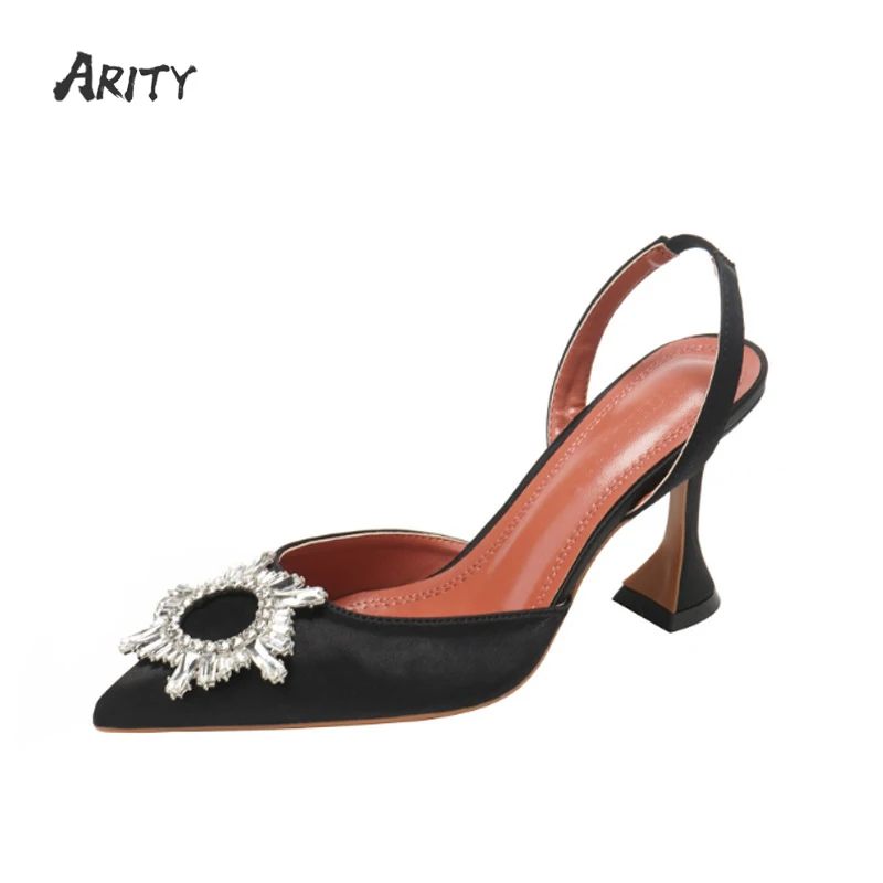 2022 New Sunflower Diamond Button High Heels for Women Wine Cup Heel Pointed Sandals Silk Banquet Shoes Pink Black Pumps
2022 New Sunflower Diamond Button High Heels for Women Wine Cup Heel Pointed Sandals Silk Banquet Shoes Pink Black Pumps