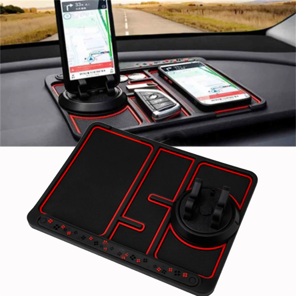 1pc Car Dashboard Anti-Slip Mat Auto Phone Cushion PVC For Mobile Phone Bracket Navigation Car Interior Accessories Silicone Pad
1pc Car Dashboard Anti-Slip Mat Auto Phone Cushion PVC For Mobile Phone Bracket Navigation Car Interior Accessories Silicone Pad