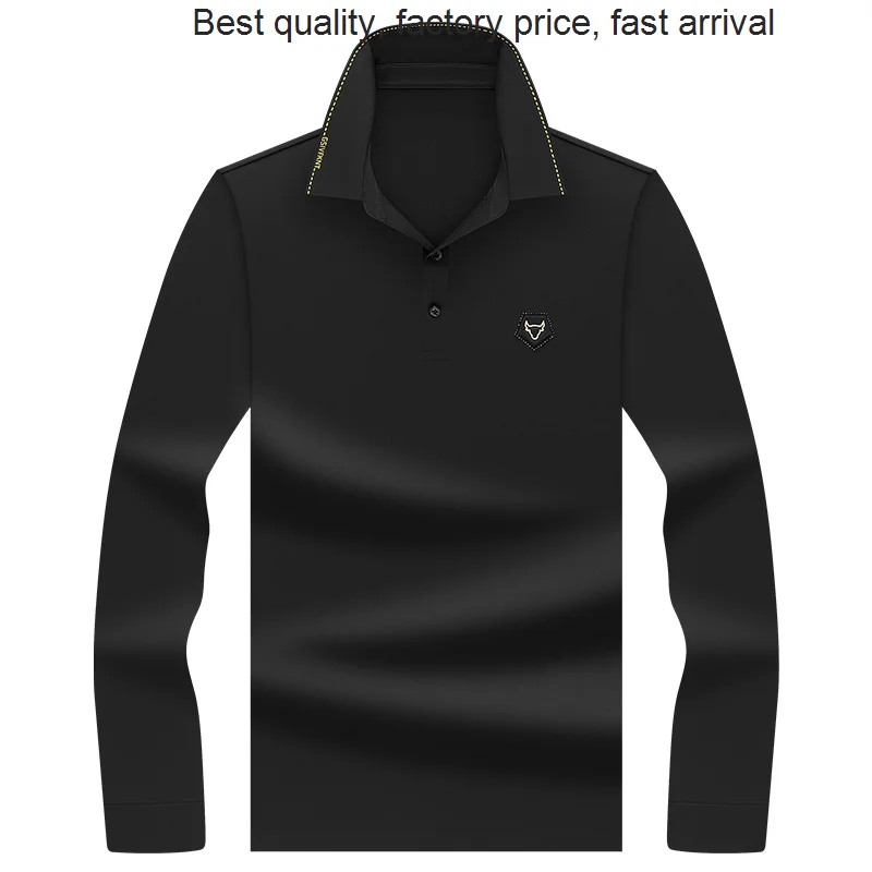 High quality luxury brand 2023 polo men's autumn spot embroidery new solid color long-sleeved T-shirt daily casual business fash
High quality luxury brand 2023 polo men's autumn spot embroidery new solid color long-sleeved T-shirt daily casual business fash
