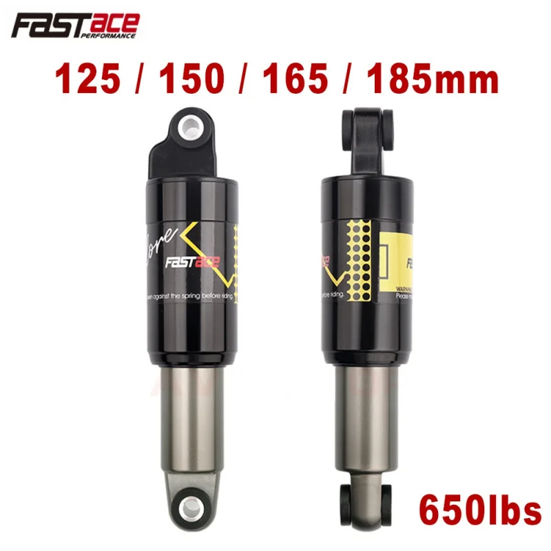 Fastace горный гидравлический пружинный амортизатор 125 150 165 185 мм 650lbs задний амортизатор для электровелосипеда для Xiaomi Pro 2 Kugoo G Booster M5
Fastace горный гидравлический пружинный амортизатор 125 150 165 185 мм 650lbs задний амортизатор для электровелосипеда для Xiaomi Pro 2 Kugoo G Booster M5