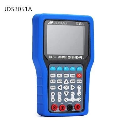 JDS3051A/JDS3072E/JDS3082A Handheld Digital Storage Oscilloscope+Multimeter+Signal Generator 2 Channels 80MHZ 500MSA/S
JDS3051A/JDS3072E/JDS3082A Handheld Digital Storage Oscilloscope+Multimeter+Signal Generator 2 Channels 80MHZ 500MSA/S