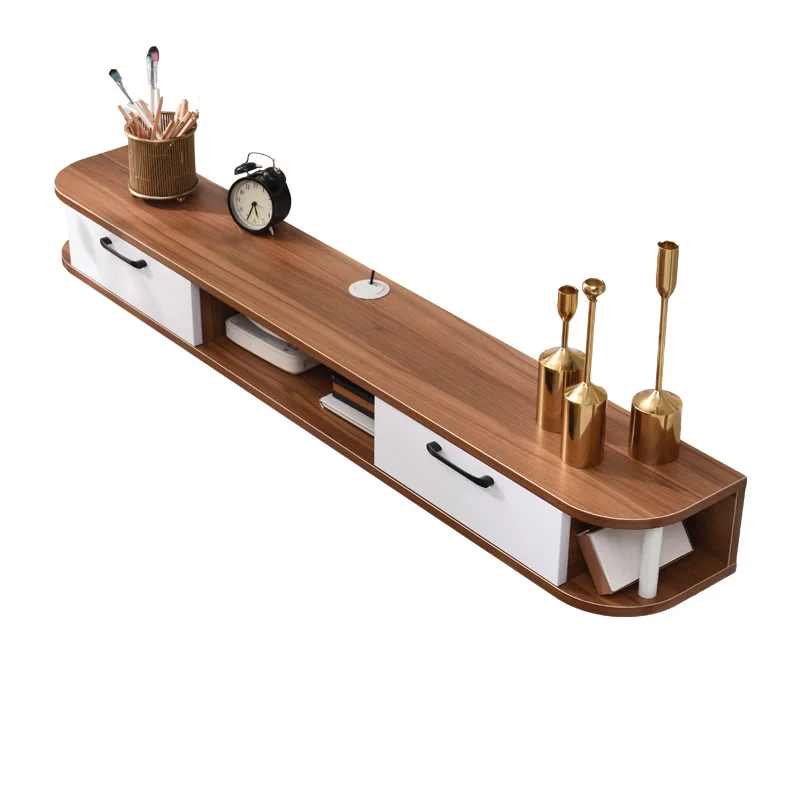 Hanging Wall Mount TV Cabinet Small Apartment Living Room Solid Wood Set-Top Box Shelf Wall-Mounted
Hanging Wall Mount TV Cabinet Small Apartment Living Room Solid Wood Set-Top Box Shelf Wall-Mounted