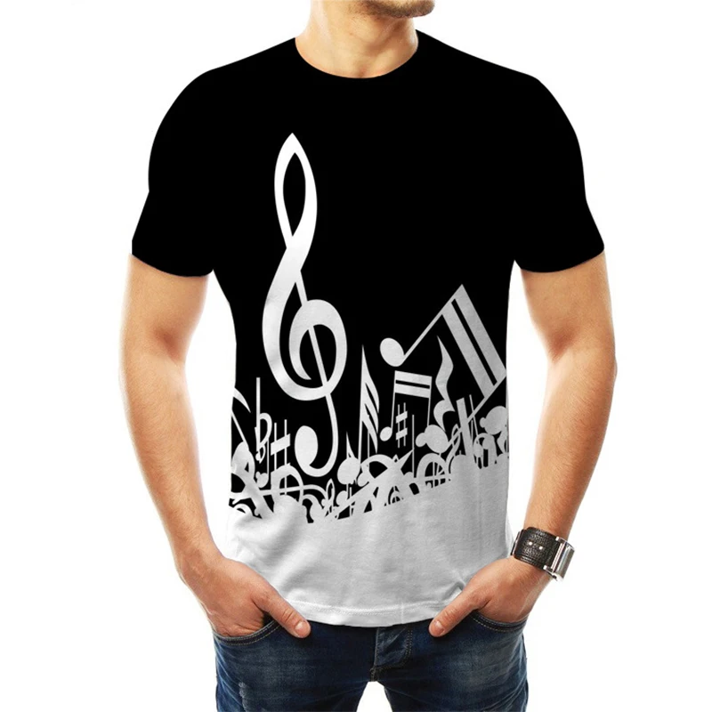 Music Notes 3D Print T Shirt Men Women Summer Music Short Sleeve T-shirts Hip Hop Fashion Casual Streetwear Tops Tees
Music Notes 3D Print T Shirt Men Women Summer Music Short Sleeve T-shirts Hip Hop Fashion Casual Streetwear Tops Tees