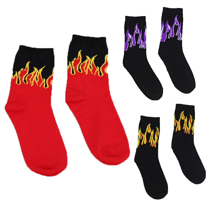 1Pair Fashion Cotton Keep Warm Red Flame Pattern Mid Stocking Street Style Fashion Breathable Skateboard Socks for Autumn Winter
1Pair Fashion Cotton Keep Warm Red Flame Pattern Mid Stocking Street Style Fashion Breathable Skateboard Socks for Autumn Winter