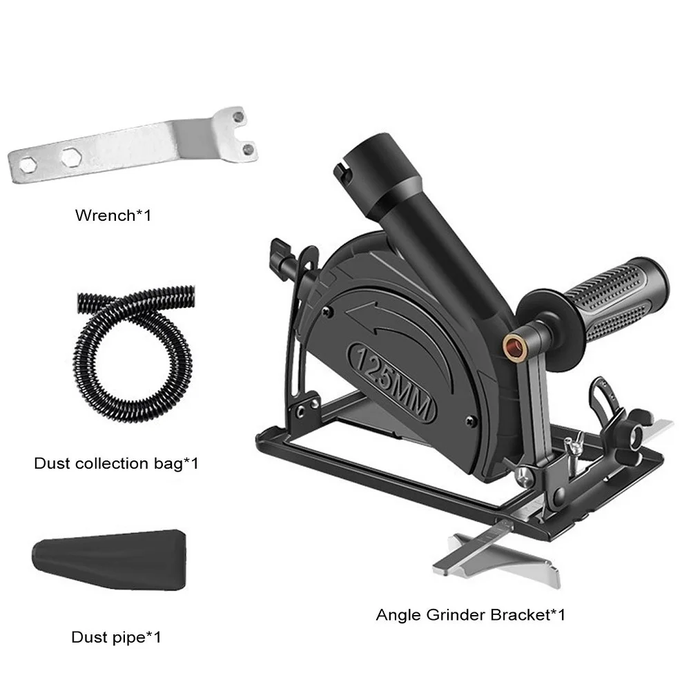 4pcs Angle Grinder Bracket With Wrench Dust Pipe Dust Collection Bag Set 90mm For 100~125mm Angle Grinder Power Tools Workshop
4pcs Angle Grinder Bracket With Wrench Dust Pipe Dust Collection Bag Set 90mm For 100~125mm Angle Grinder Power Tools Workshop