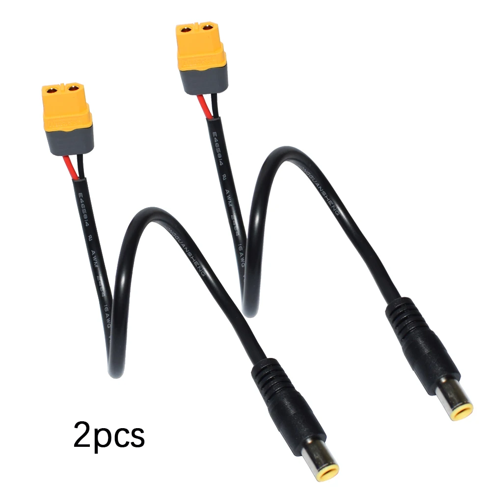 XT60 XT-60 male to male DC 7.9mm X 0.9mm Jack Power Adapter Cable for FPV Monitor Power Drone Power Cord (XT60 to DC8.0mm)2PCS
XT60 XT-60 male to male DC 7.9mm X 0.9mm Jack Power Adapter Cable for FPV Monitor Power Drone Power Cord (XT60 to DC8.0mm)2PCS