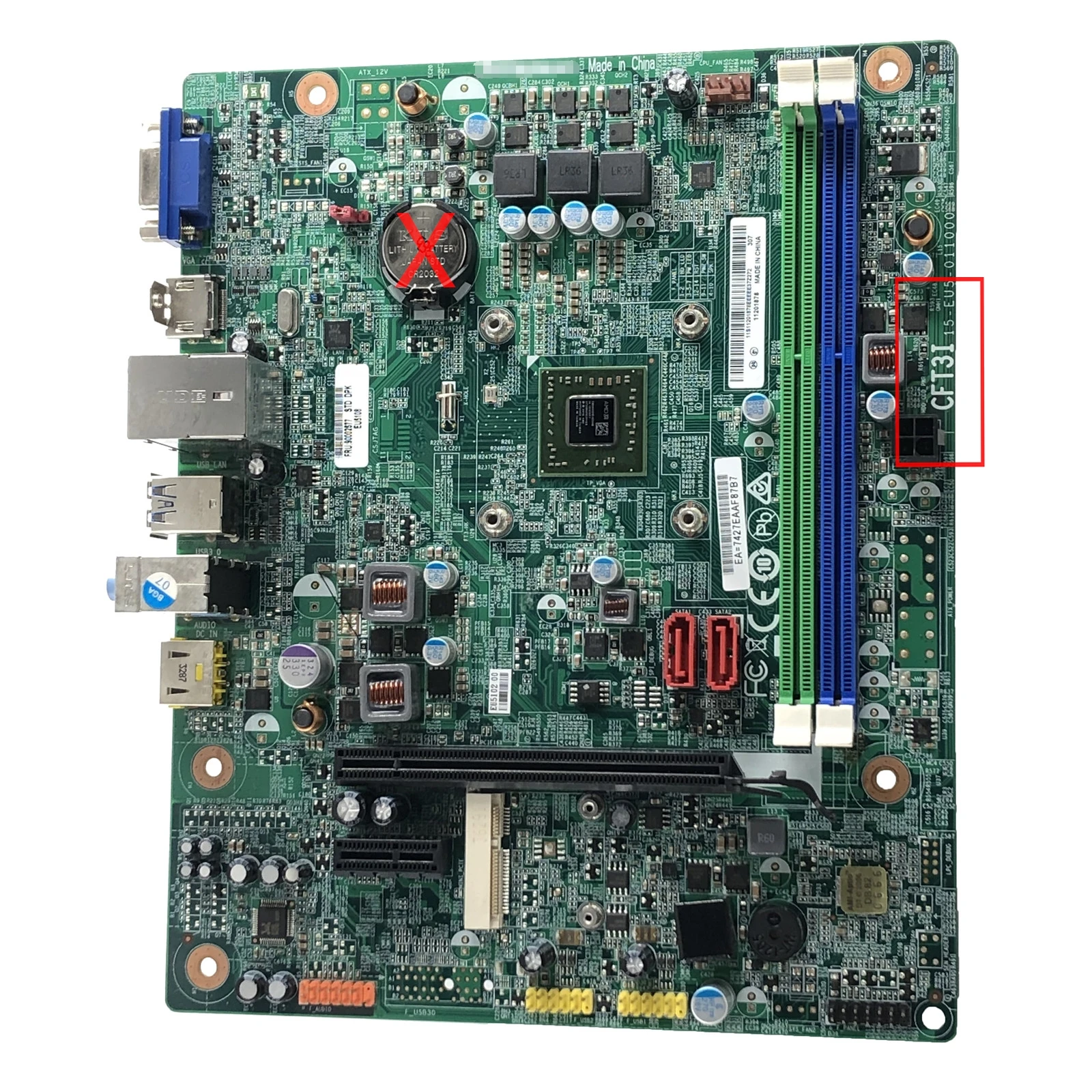 A6-5200 Original Disassemble Motherboard FOR Lenovo CFT3I CPU A6-5200 Four cores
A6-5200 Original Disassemble Motherboard FOR Lenovo CFT3I CPU A6-5200 Four cores