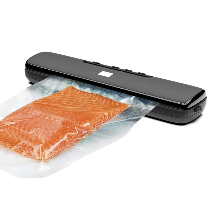 Vacuum Sealer Machine Automatic Food Sealer Packer Air Sealing System with 15 Vacuum Seal Bags, Dry Moist Food Modes A0NC
Vacuum Sealer Machine Automatic Food Sealer Packer Air Sealing System with 15 Vacuum Seal Bags, Dry Moist Food Modes A0NC