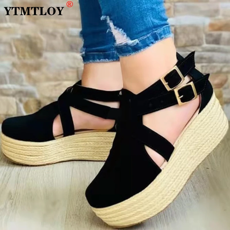 Summer Woman Shoes Platform Sneakers Ladies Comfort Loafers Belt Buckle Casual Shoes Thick Bottom Wedge Sandals Outdoor Shoes 5
Summer Woman Shoes Platform Sneakers Ladies Comfort Loafers Belt Buckle Casual Shoes Thick Bottom Wedge Sandals Outdoor Shoes 5