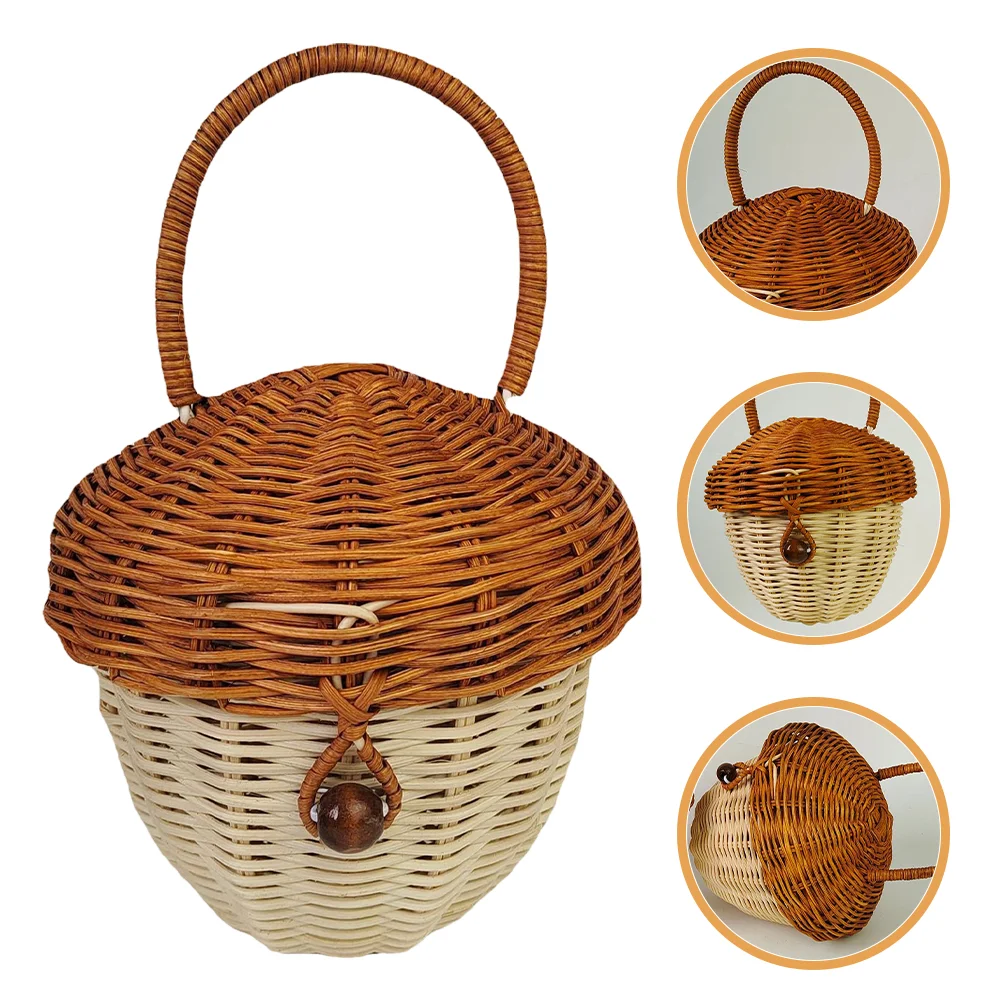 Rattan Organizer Kids Rattan Handheld Small Basket Rattan Storage Basket Wovens For Ceremony Photography Prop
Rattan Organizer Kids Rattan Handheld Small Basket Rattan Storage Basket Wovens For Ceremony Photography Prop