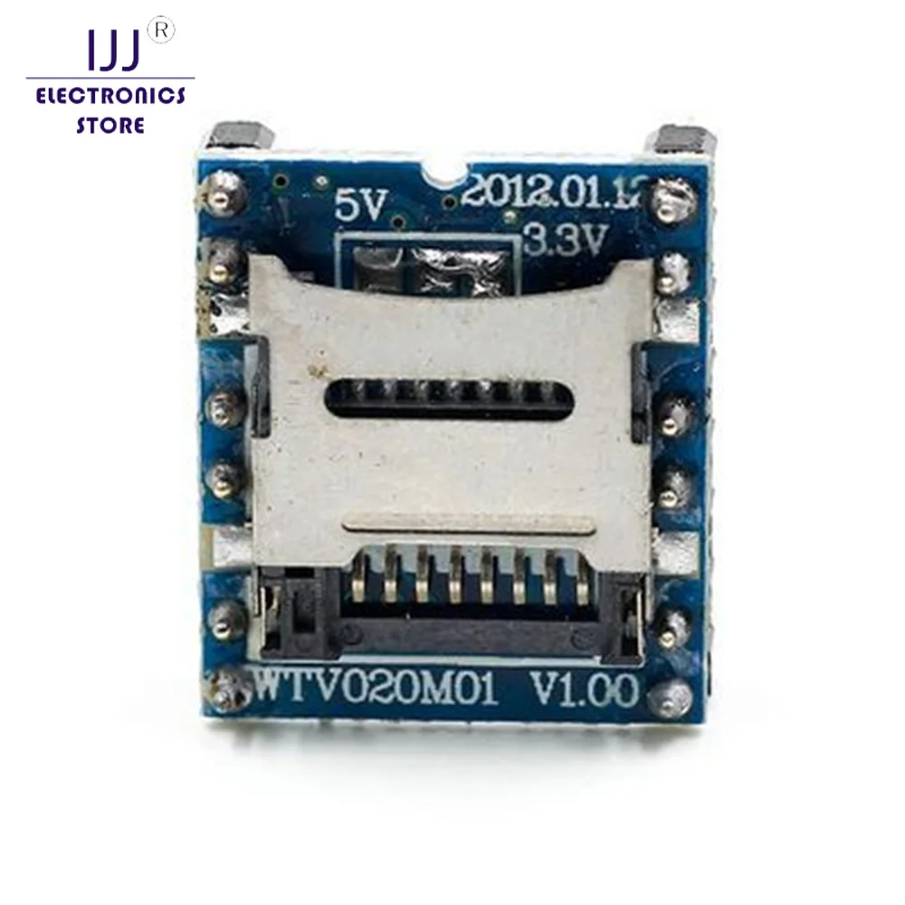 WTV020 WTV020-SD Mini SD карта MP3 звуковой модуль голосовой модуль для PIC Arduino 2560 R3
WTV020 WTV020-SD Mini SD карта MP3 звуковой модуль голосовой модуль для PIC Arduino 2560 R3