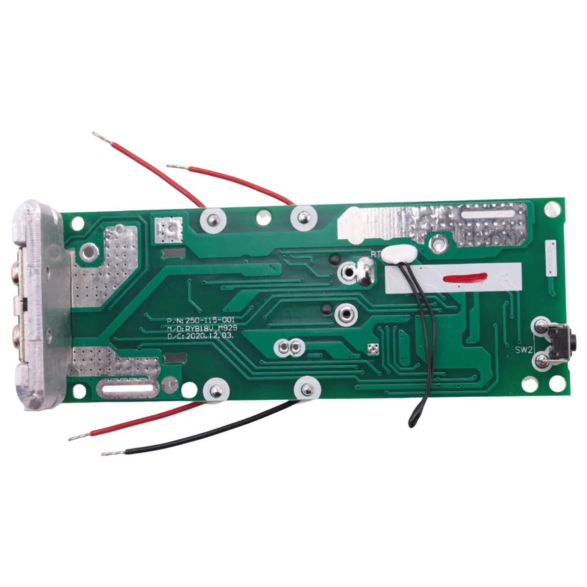 -Ion Battery Charging Protection Circuit Board PCB for 20V P108 RB18L40 Power Tools Battery
-Ion Battery Charging Protection Circuit Board PCB for 20V P108 RB18L40 Power Tools Battery