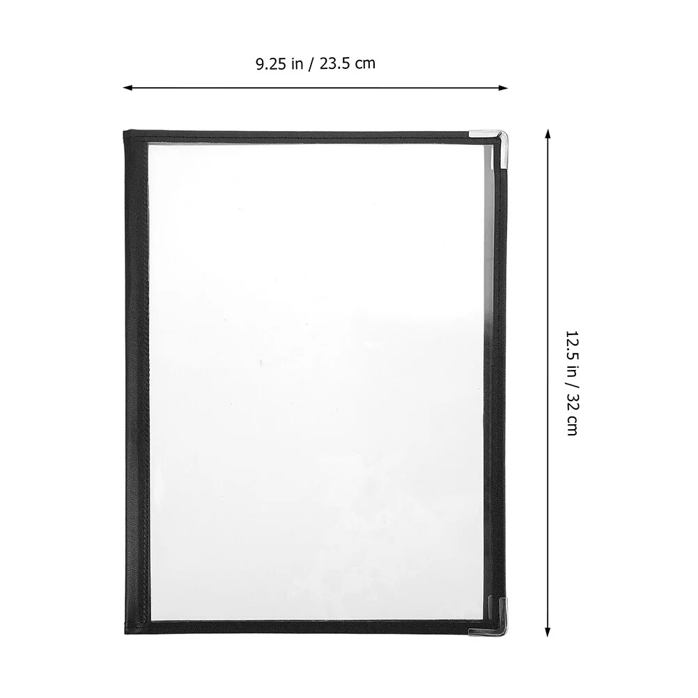 2 Pcs Recipe Folder Decorative Binder Clear Covers Paper Restaurant Book Binder Looseleaf Exquisite
2 Pcs Recipe Folder Decorative Binder Clear Covers Paper Restaurant Book Binder Looseleaf Exquisite