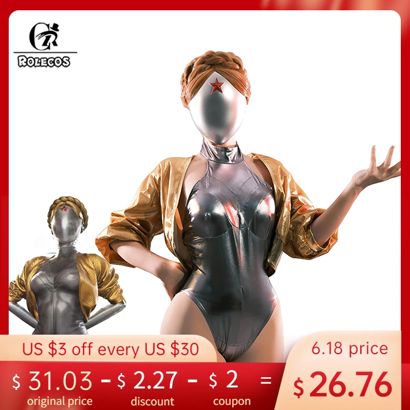 ROLECOS в наличии, костюм для косплея атомного сердца Наташа, женский комбинезон, костюм для игры с близнецами, костюм для косплея «атомное серд...
ROLECOS в наличии, костюм для косплея атомного сердца Наташа, женский комбинезон, костюм для игры с близнецами, костюм для косплея «атомное серд...