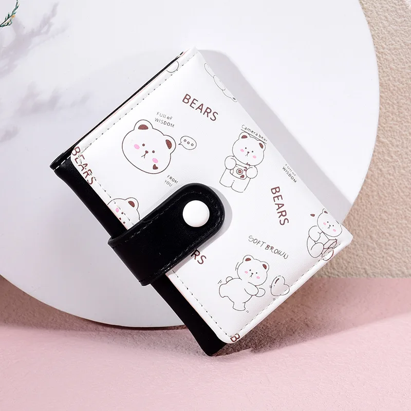 New Female Wallet Women's Cute Cartoon Pattern PU Fashion Coin Wallet INS Student Card Bag Purse
New Female Wallet Women's Cute Cartoon Pattern PU Fashion Coin Wallet INS Student Card Bag Purse