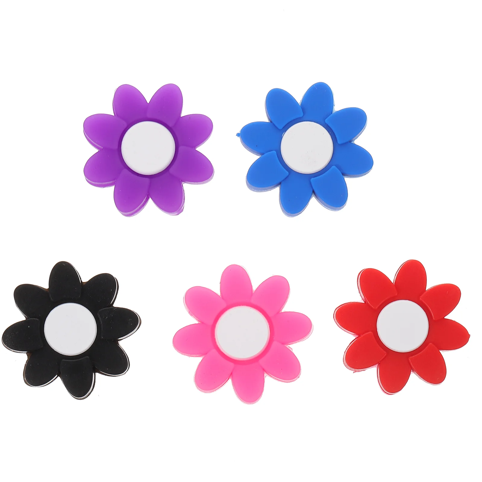 5 Pcs Shock Absorber Para Mesa Stylish Dampener Petal-shaped Shocking Pvc Tennis Racket Vibration
5 Pcs Shock Absorber Para Mesa Stylish Dampener Petal-shaped Shocking Pvc Tennis Racket Vibration