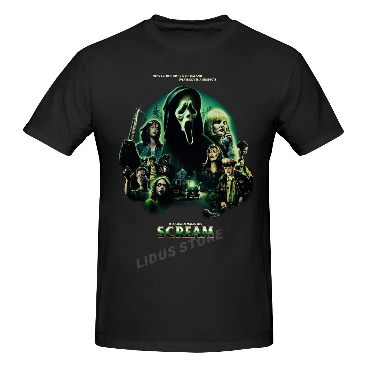 SCREAM T Shirt Horror Movies HALLOWEEN Ghostface Tshirt Short Sleeve Sweatshirt undershirt Unisex T-shirt Tee
SCREAM T Shirt Horror Movies HALLOWEEN Ghostface Tshirt Short Sleeve Sweatshirt undershirt Unisex T-shirt Tee