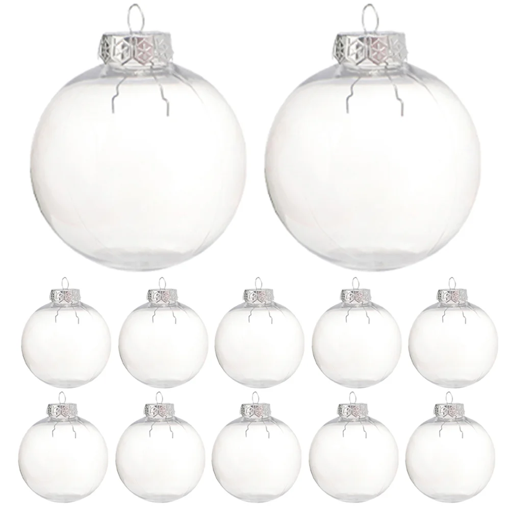 15 Pcs Christmas Tree Pendant Party Decorations Clear Balls Ornaments Wedding Transparent
15 Pcs Christmas Tree Pendant Party Decorations Clear Balls Ornaments Wedding Transparent