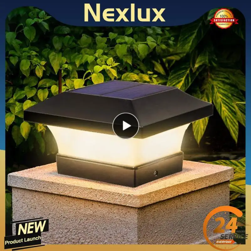 Solar Column Headlight LED Outdoor Lighting Fence Gate Pillar Garden IP65 Waterproof Decor Wall Lamp Waterproof Courtyard Light
Solar Column Headlight LED Outdoor Lighting Fence Gate Pillar Garden IP65 Waterproof Decor Wall Lamp Waterproof Courtyard Light