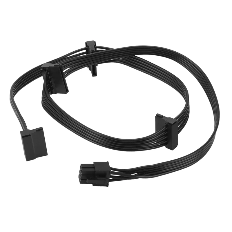 Pcie 6-контактный штекер к 4 SATA кабель питания для Seasonic Focus +/ MK3/ FX/ P серии 850PX 750PX 650PX 550PX PSU
Pcie 6-контактный штекер к 4 SATA кабель питания для Seasonic Focus +/ MK3/ FX/ P серии 850PX 750PX 650PX 550PX PSU