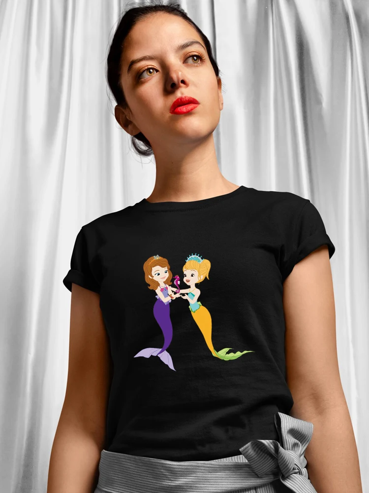 Disney T Shirt Women Sofia The First Best Friends Forever Tshirt Sister 2022 New Black Fashion European Ropa Tumblr Mujer Edgy
Disney T Shirt Women Sofia The First Best Friends Forever Tshirt Sister 2022 New Black Fashion European Ropa Tumblr Mujer Edgy