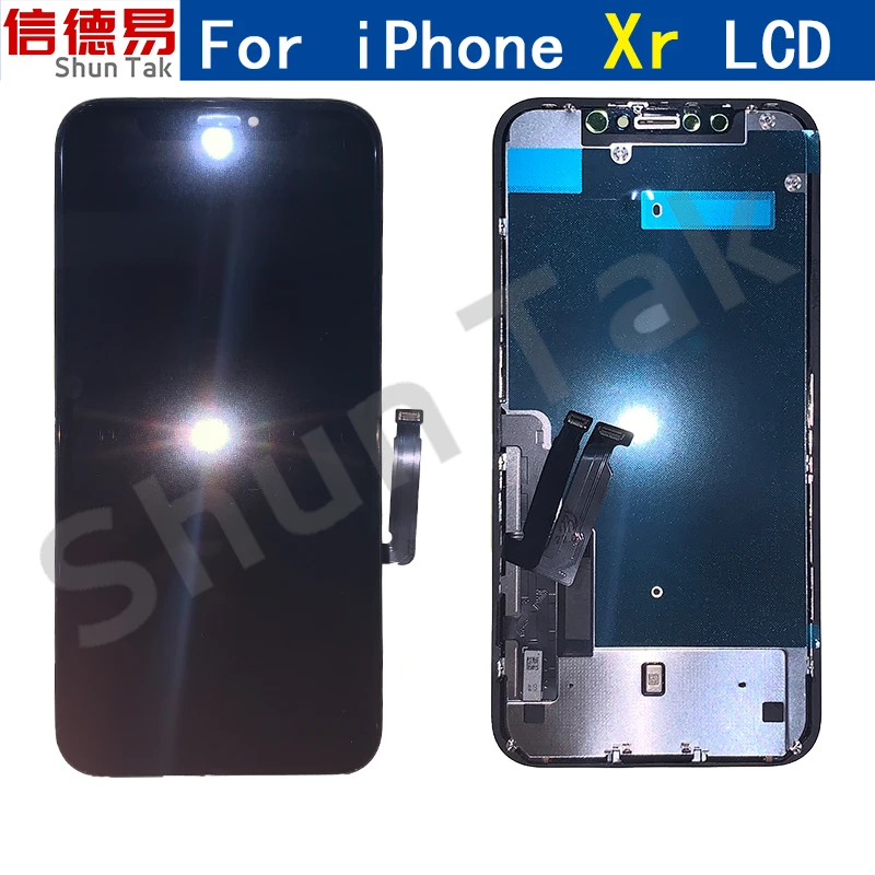 100% Новый OLED ЖК-экран для iPhone Xr ЖК-экран дигитайзер замена в сборе с 3D Touch True Tones
100% Новый OLED ЖК-экран для iPhone Xr ЖК-экран дигитайзер замена в сборе с 3D Touch True Tones