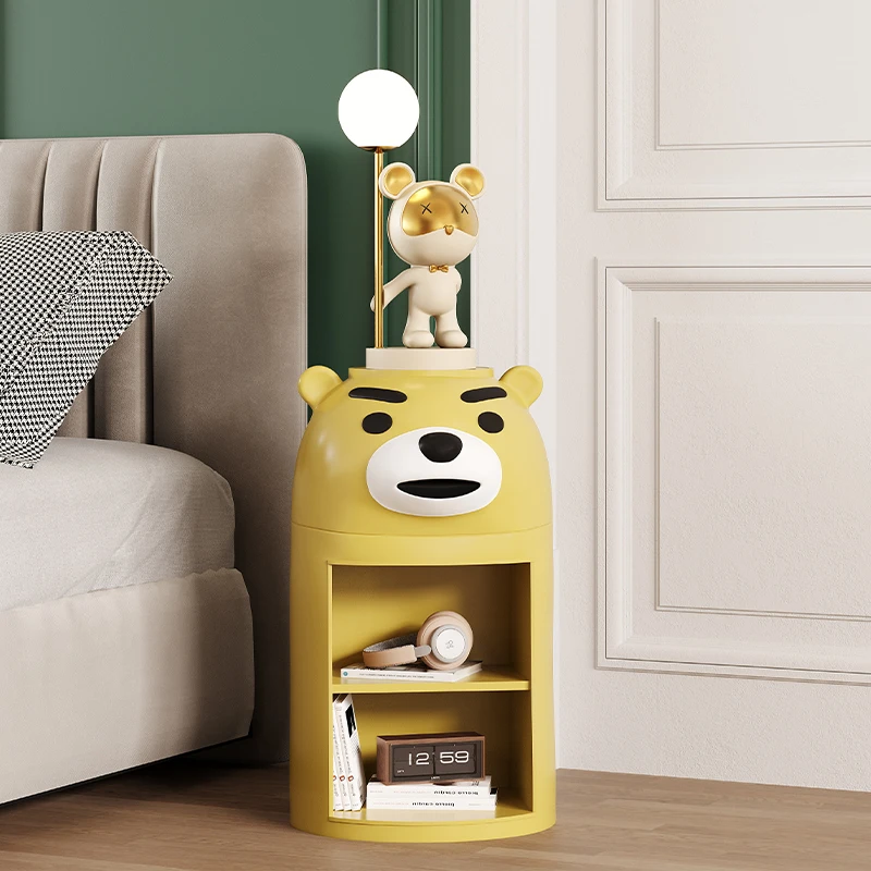 Bedroom bedside table large floor decoration Living room side creative home decoration
Bedroom bedside table large floor decoration Living room side creative home decoration