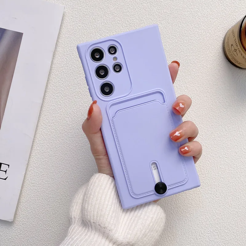 Candy Color Wallet Cases For Samsung S22 Plus S21 S20 FE S22 ULTRA TPU 2nd Generation Card Holder Soft Silicone Shockproof Cover
Candy Color Wallet Cases For Samsung S22 Plus S21 S20 FE S22 ULTRA TPU 2nd Generation Card Holder Soft Silicone Shockproof Cover