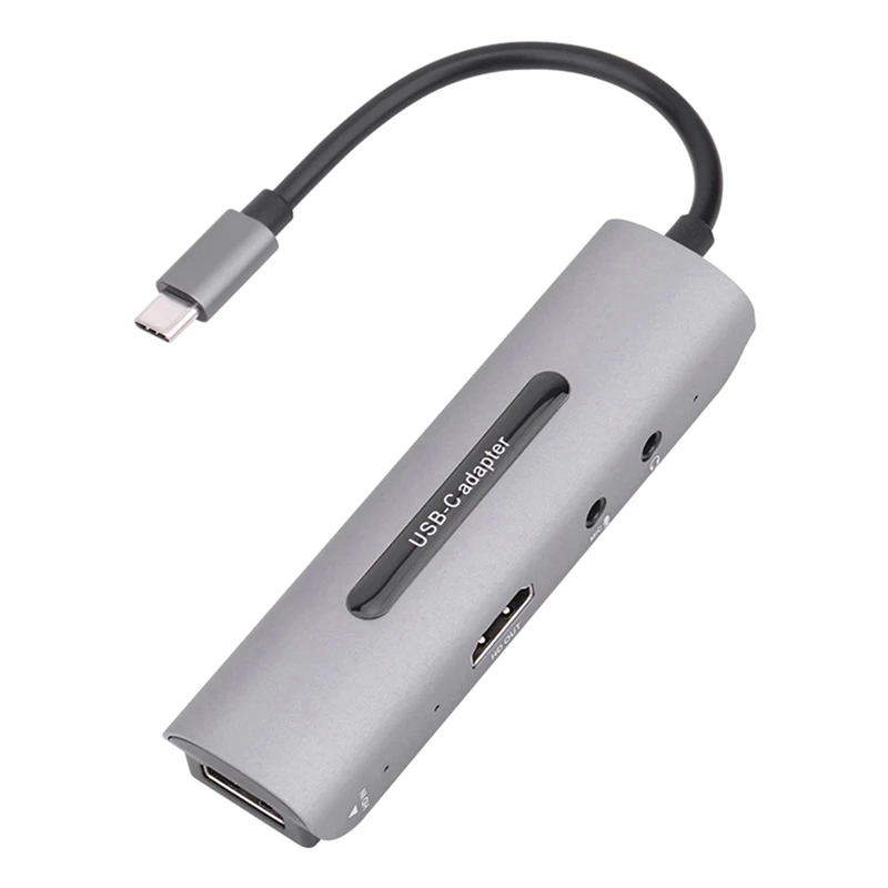Карта видеозахвата в реальном времени с разъемом Type-C HDMI HD, карта захвата аудио 4K, многофункциональная карта захвата приложений
Карта видеозахвата в реальном времени с разъемом Type-C HDMI HD, карта захвата аудио 4K, многофункциональная карта захвата приложений