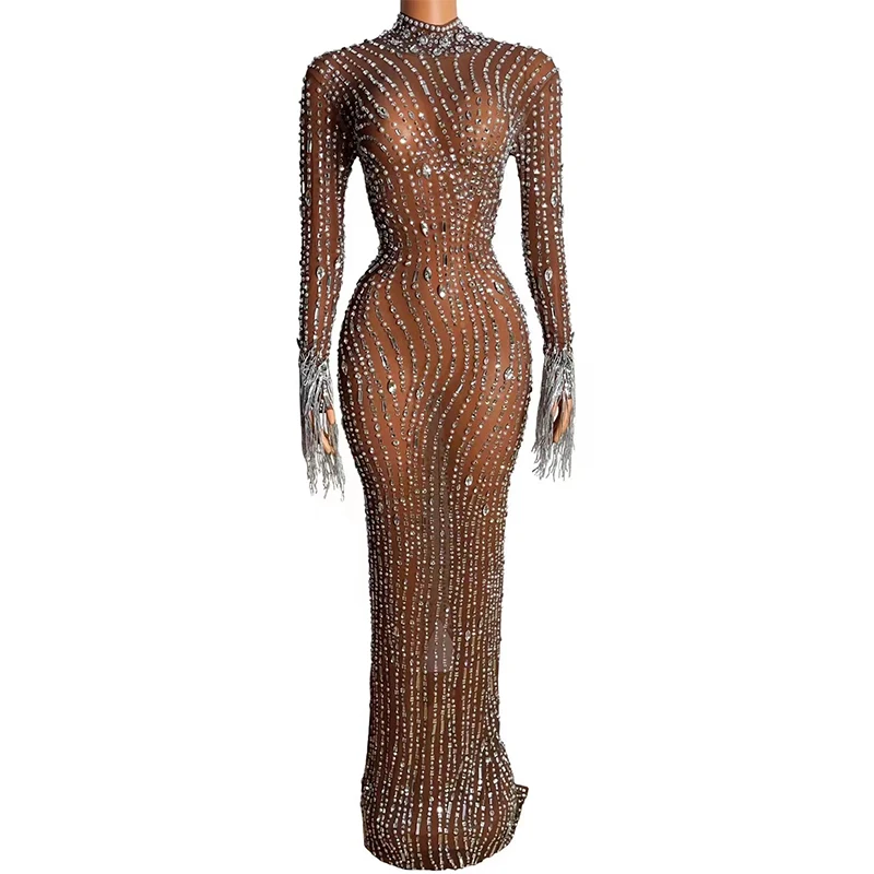 Сексуальное сценическое блестящее Прозрачное платье разы с рукавами с бахромой вечернее платье для празднования дня рождения женское прозрачное сценическое платье
Сексуальное сценическое блестящее Прозрачное платье разы с рукавами с бахромой вечернее платье для празднования дня рождения женское прозрачное сценическое платье