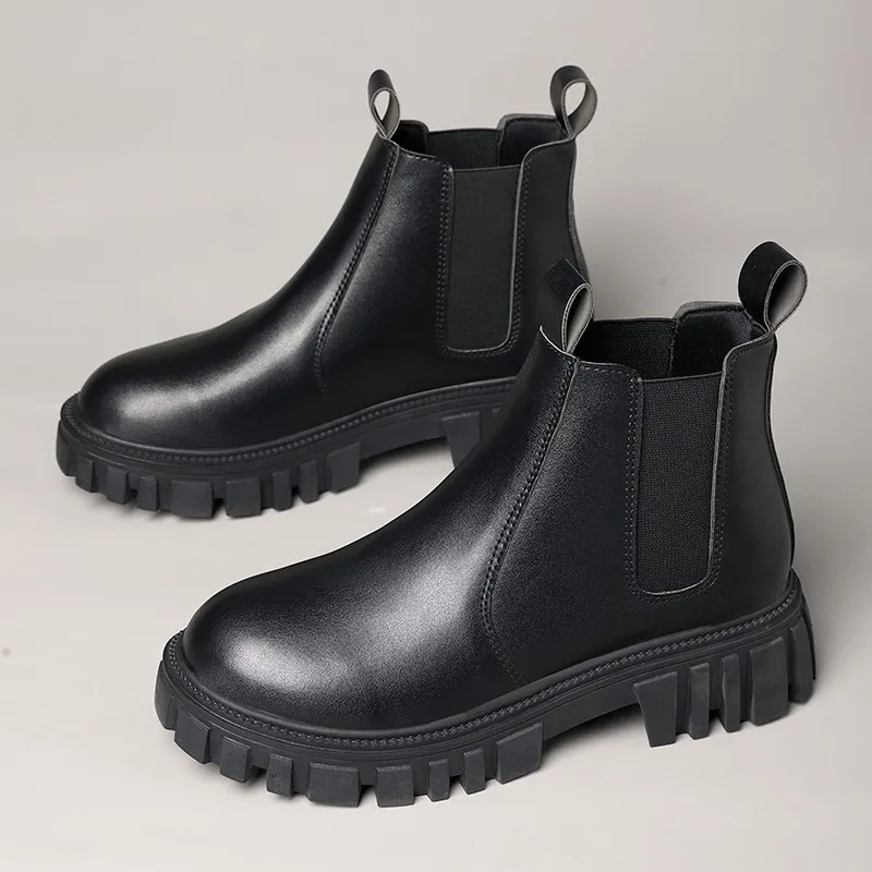 Роскошные женские ботинки челси коллекции 2022 года, модные короткие черные ботильоны на массивной платформе в стиле панк и готика, ботинки с ...
Роскошные женские ботинки челси коллекции 2022 года, модные короткие черные ботильоны на массивной платформе в стиле панк и готика, ботинки с ...