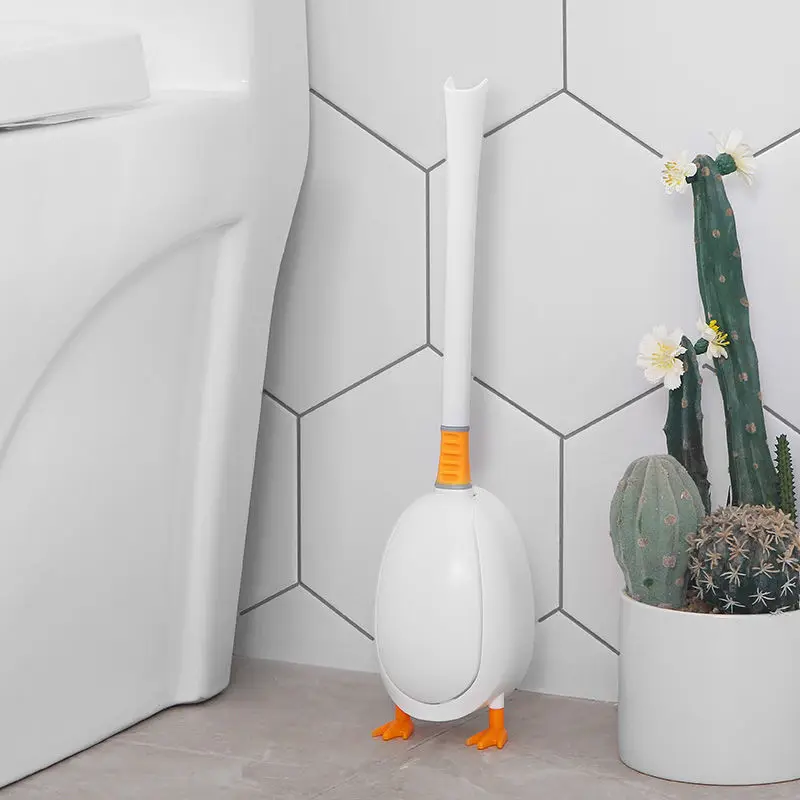 Creative Bathroom Toilet Brush Home Non-dead Long Handle Soft Glue Toilet Cleaning Brush Silicone Toilet Cleaning Brush Base Set
Creative Bathroom Toilet Brush Home Non-dead Long Handle Soft Glue Toilet Cleaning Brush Silicone Toilet Cleaning Brush Base Set