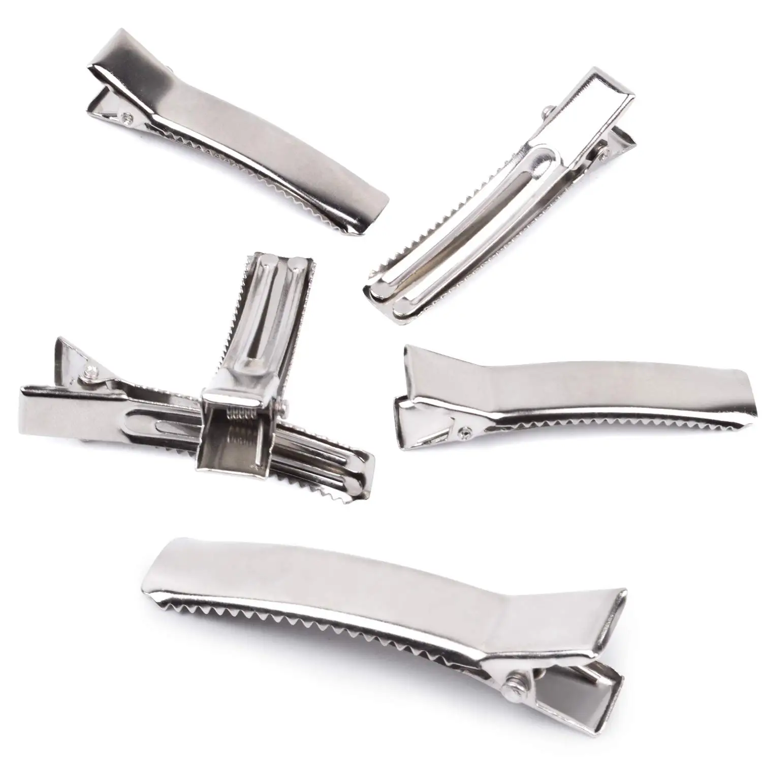 50pcs/lot Thicken Hair Clips Metal Alligator Single Prong Curl Hairpins Base for Diy Bow Hairclips Jewelry Making Accessories
50pcs/lot Thicken Hair Clips Metal Alligator Single Prong Curl Hairpins Base for Diy Bow Hairclips Jewelry Making Accessories