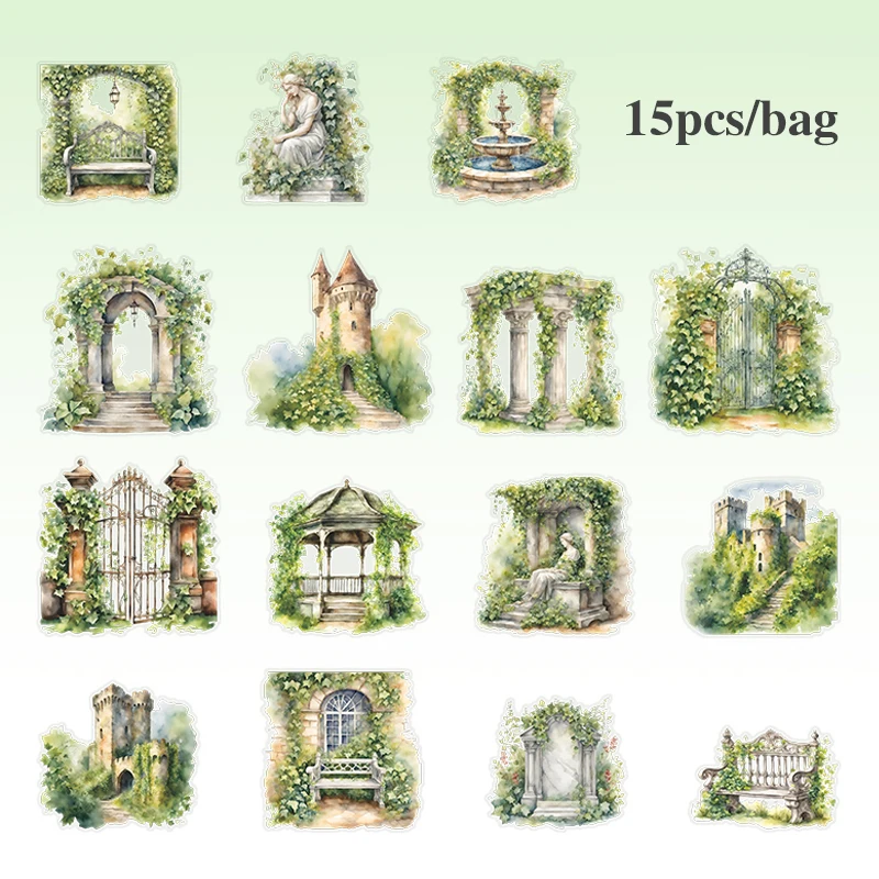 Винтажные цветочные наклейки Mr. Paper
Винтажные цветочные наклейки Mr. Paper