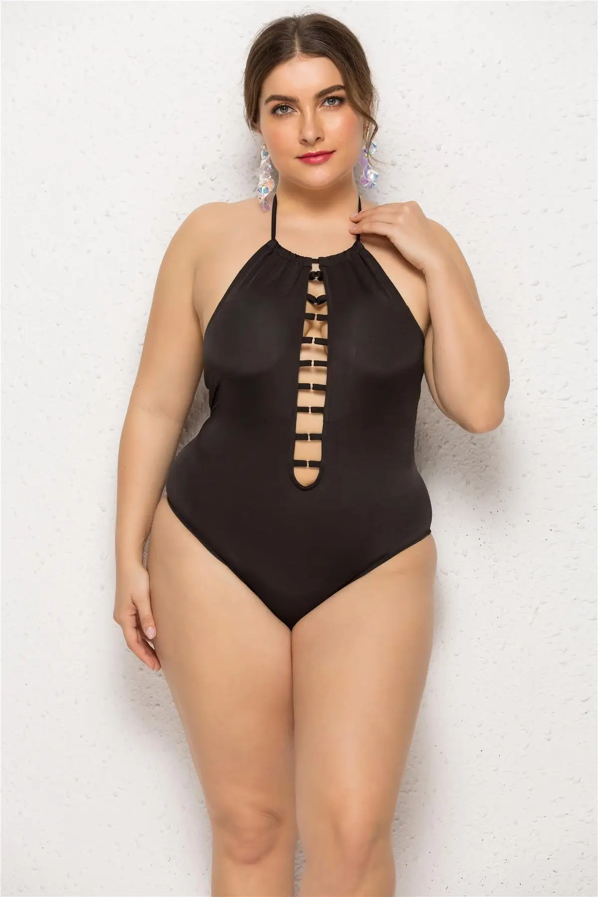 Women's Swimsuit Black Plus Size Corset One Piece Swimwear Female Push Up Suit Monokini Brazilian Swimming Suits
Women's Swimsuit Black Plus Size Corset One Piece Swimwear Female Push Up Suit Monokini Brazilian Swimming Suits