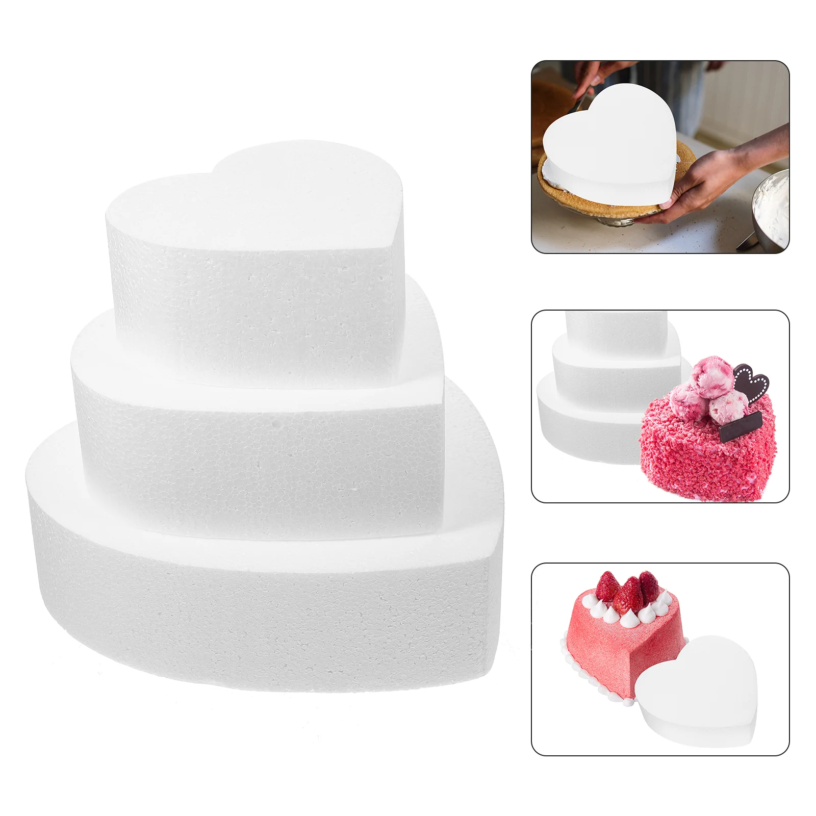 Foam Cake Germ Mold Gathering Fake DIY Dummies Stand Prop Model Reusable Wedding Props
Foam Cake Germ Mold Gathering Fake DIY Dummies Stand Prop Model Reusable Wedding Props