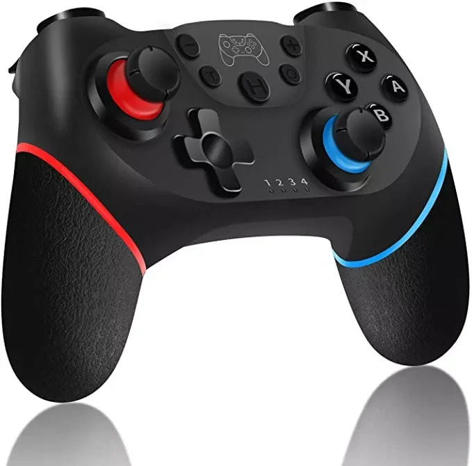 Bluetooth-compatible Pro Gamepad for N-Switch NS-Switch NS Switch Console Wireless Gamepad Video Game USB Joystick Control
Bluetooth-compatible Pro Gamepad for N-Switch NS-Switch NS Switch Console Wireless Gamepad Video Game USB Joystick Control