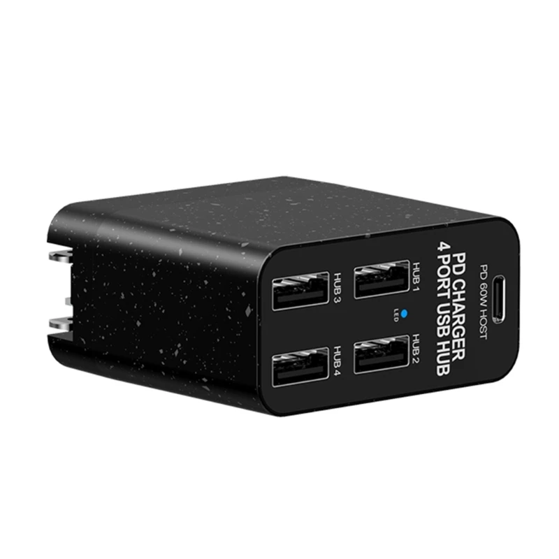 Высокоскоростной USB-концентратор Type-C + 4 порта USB3.0 5 Гбит/с для HDD флеш-накопителя 40JB
Высокоскоростной USB-концентратор Type-C + 4 порта USB3.0 5 Гбит/с для HDD флеш-накопителя 40JB