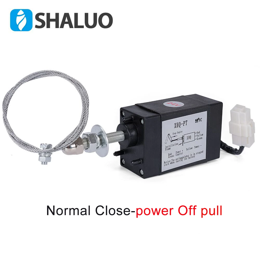 Электромагнитный клапан для генератора SHALUO Engine Flame Out Device Off Valve 12V 24V
Электромагнитный клапан для генератора SHALUO Engine Flame Out Device Off Valve 12V 24V