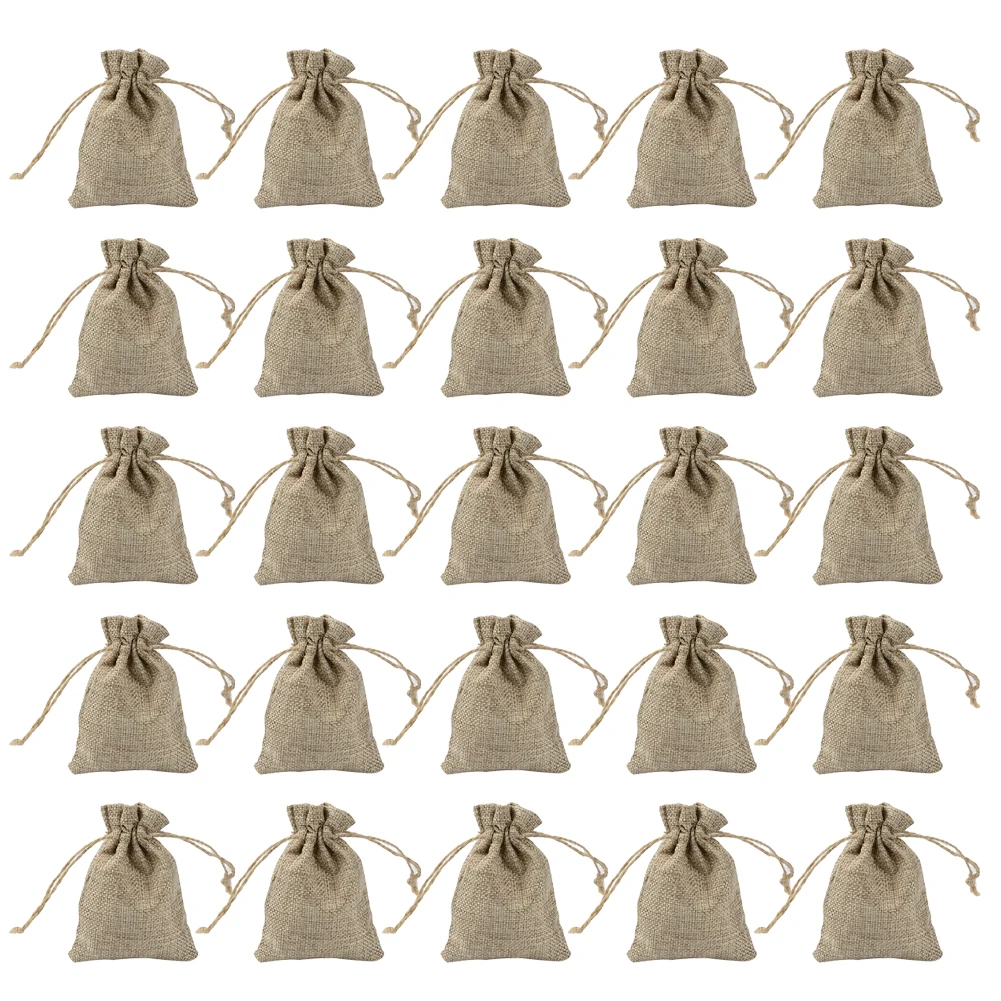 25pcs Jewelry Pouch Birthday Party Favors With Drawstring Present Small Storage Portable Wedding Natural Burlap Linen Gift Bag
25pcs Jewelry Pouch Birthday Party Favors With Drawstring Present Small Storage Portable Wedding Natural Burlap Linen Gift Bag