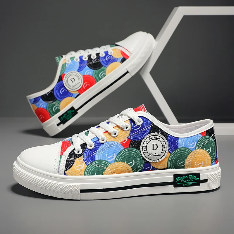 Новинка 2023, Модные мужские повседневные парусиновые туфли в итальянском стиле, трендовые универсальные повседневные туфли на плоской подошве, женские туфли 
Новинка 2023, Модные мужские повседневные парусиновые туфли в итальянском стиле, трендовые универсальные повседневные туфли на плоской подошве, женские туфли