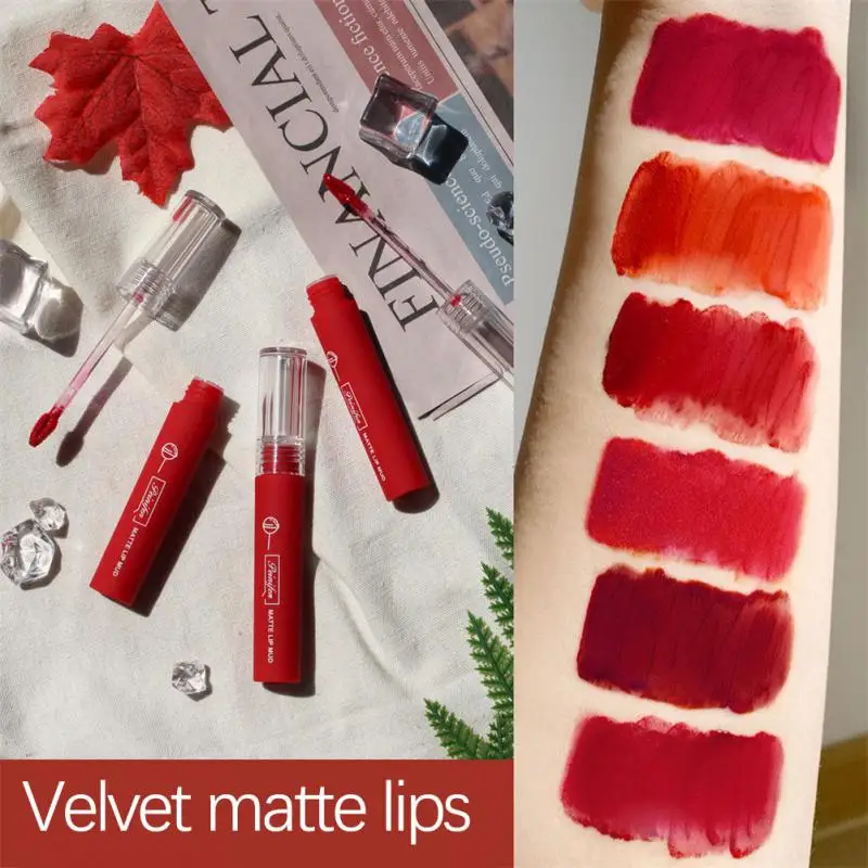 6 Colors Sexy Red Lipsticks Waterproof Moisturizing Lip Glaze Tint Long Lasting Non-Stick Cup Lip Stick Makeup Korean Cosmetics
6 Colors Sexy Red Lipsticks Waterproof Moisturizing Lip Glaze Tint Long Lasting Non-Stick Cup Lip Stick Makeup Korean Cosmetics