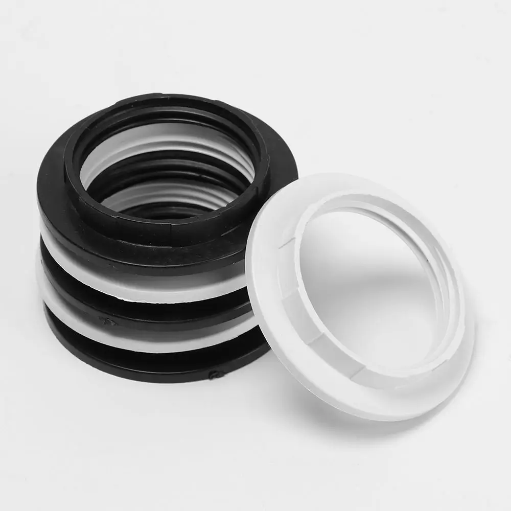 

Convert Ring Reducer Black / White Tighten The Collar Ring Plastic Buckle E27 Plastic Outer Ring Adapter Bulb Holder