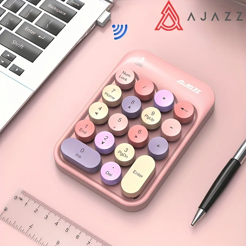 Mixed Color Wireless Office Digital Keyboard Notebook Desktop Computer 2.4G Mini Keypad
Mixed Color Wireless Office Digital Keyboard Notebook Desktop Computer 2.4G Mini Keypad